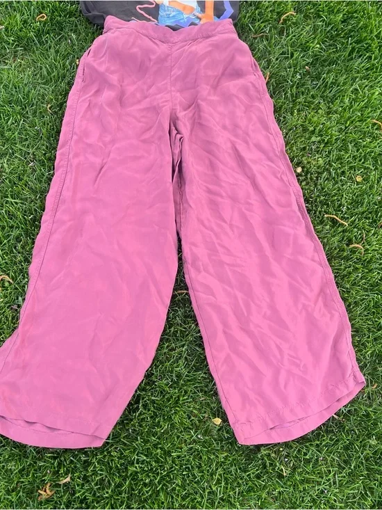 Athleta Pink Wide-Leg Casual Pants - Picture 5 of 7